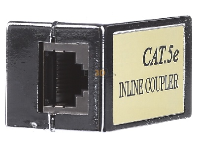 Ansicht links EFB-Elektronik 37529.1 Modular-Kupplung 1:1 RJ45 Cat.5E 