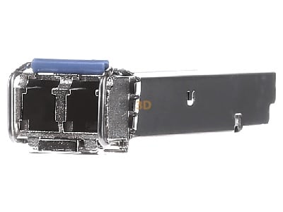 Front view Hirschmann M-FAST SFP-SM/LC Module for active network component 
