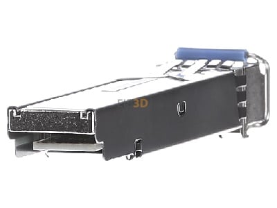 Back view Hirschmann M-FAST SFP-SM/LC Module for active network component 
