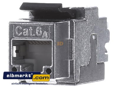 Frontansicht Telegrtner J00029K0036 AMJ Modul Cat.6A (Komp. ISO) T568A 