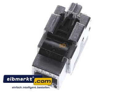 Ansicht oben vorne Telegrtner J00029K0036 AMJ Modul Cat.6A (Komp. ISO) T568A 