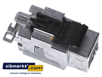 Ansicht oben links Telegrtner J00029K0036 AMJ Modul Cat.6A (Komp. ISO) T568A 