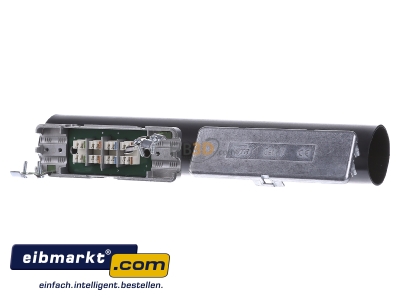 Frontansicht Metz Connect 130863-01-E Kabelverbinder Cat7, IP67 