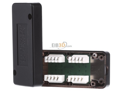 Front view EFB-Elektronik 37596.1 Module housing rack for data connector 
