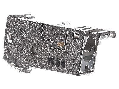 Ansicht rechts Metz TN E-DAT modul E-DATmodul Buchse (Jack) RJ45 8 (8) TN Kategorie 6A, TIA-A, geschirmt, auch fr PoE, PoE plus und UPoE, 