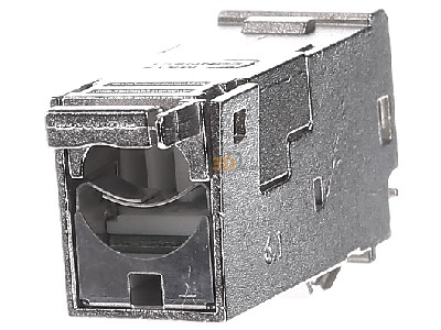 Back view Metz TN E-DAT modul E-DATmodul jack (Jack) RJ45 8 (8) TN Category 6A, TIA-A, shielded, also for PoE, PoE plus and UPoE, 
