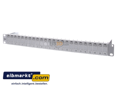 Front view Metz Connect 130920-00-E-90 Patch panel copper
