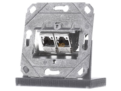 Front view Metz TN E-DATmod-2Up0 RJ45 8(8) Data outlet 6A (IEC) 
