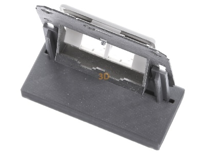 Ansicht oben hinten Metz TN E-DATmod2Upk-rws Anschlussdose,leer 2-fach,Upk,rws,leer 