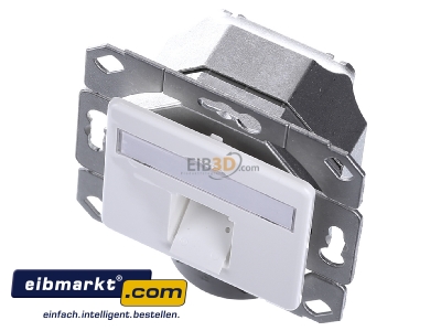 Ansicht oben vorne Metz Connect TN E-DATC6-1Upk-rws Anschlussdose,Kat.6 1xRJ45,Upk,rws 