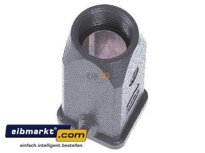 Ansicht oben links Harting 19 20 003 1443 Tllengehuse Metall gerade 
