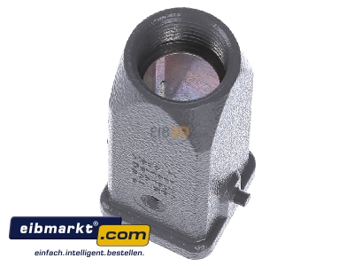 Ansicht oben hinten Harting 19 20 003 1443 Tllengehuse Metall gerade 