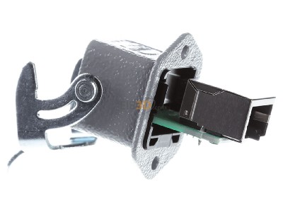 Ansicht rechts Harting 09 45 215 1100 Wanddurchfhrung RJ45, IP67 gr 