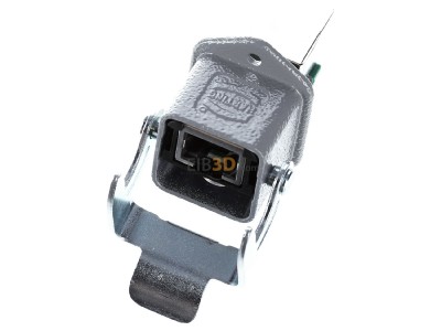 Ansicht oben vorne Harting 09 45 215 1100 Wanddurchfhrung RJ45, IP67 gr 