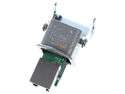 Ansicht oben hinten Harting 09 45 215 1100 Wanddurchfhrung RJ45, IP67 gr 