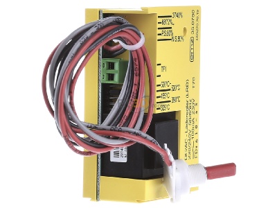 View on the left Glen Dimplex LRD 2000 plus Storage heater charge controller 
