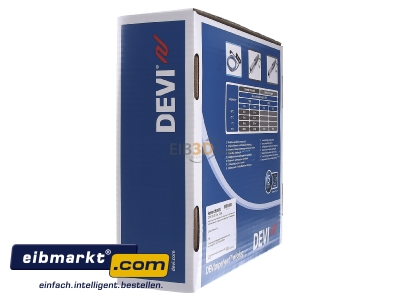 View on the right Devi 98300075 Heating cable 10W/m 10m
