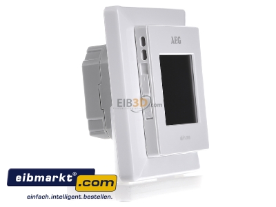 Ansicht links EHT Haustechn.AEG 233919 Raum/Fub.Temperaturregler UP,m.Wochenuhr FRTD 903 TC