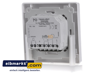 Ansicht hinten EHT Haustechn.AEG 233919 Raum/Fub.Temperaturregler UP,m.Wochenuhr FRTD 903 TC