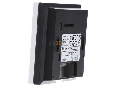 Ansicht rechts Devi Danf. Icon #088U1005 Raumthermostat 230V mit Einstellrad Danf. Icon 088U1005