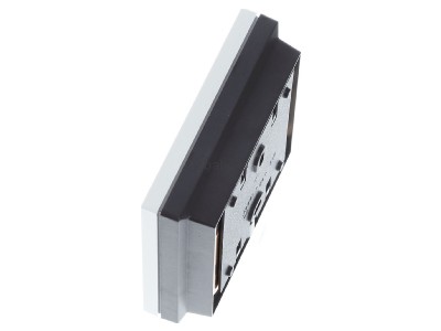 Ansicht oben rechts Devi Danf. Icon #088U1081 Raumthermostat Funk AP m.Display Danf. Icon 088U1081