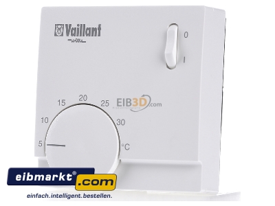 Front view Vaillant VRK 122 Room temperature controller 5...30°C 
