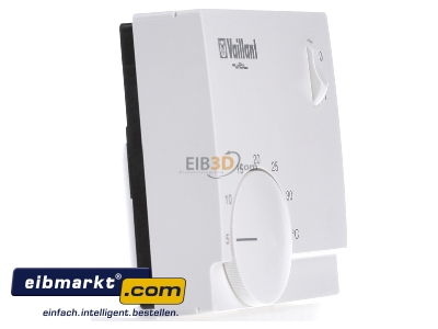 Ansicht links Vaillant VRK 122 Raumtemperaturregler 