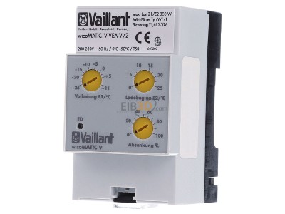Front view Vaillant VEA-V/2 Storage heater charge controller 
