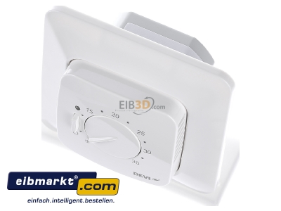 Ansicht oben vorne Devi devireg 531 DE/AT Thermostat 