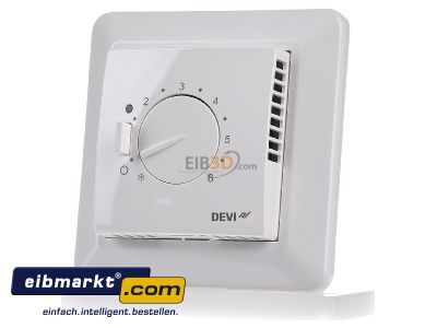 Front view Devi devireg 530 DE Floor temperature controller 15...35C - 
