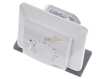 Ansicht oben vorne Devi devireg 531 DE Thermostat 