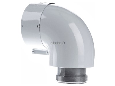 View on the right Vaillant 303808 Concentric flue gas/air supply form 
