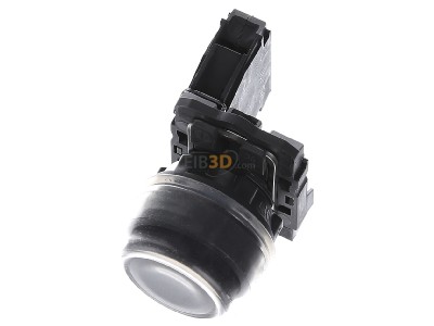 Ansicht oben vorne Schneider Electric XB5AP21 Drucktaster +Silikonkappe schwarz, 1S, tastend 