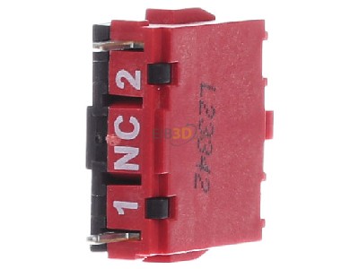 Ansicht hinten Schneider Electric ZB6E2A Hilfsschalterblock 1 Silberlegierung 