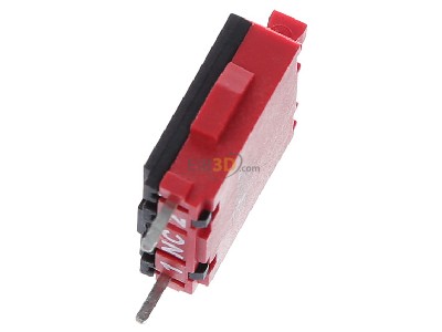 Ansicht oben hinten Schneider Electric ZB6E2A Hilfsschalterblock 1 Silberlegierung 