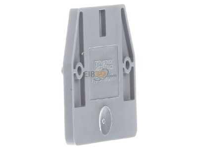 View on the left Phoenix D-MUT 2,5/4 End/partition plate for terminal block 
