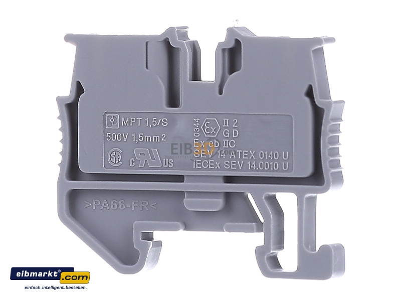Din Rail Terminal Blocks End Cover For Mpt 1 5/S 