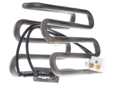 Ansicht links Helios KWL-EVH 200/300 W Elektro Vorheizung f. KWL EC 200W/300W 