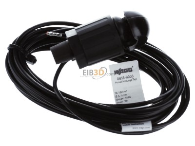 Ansicht oben hinten WAGO 855-8003 Potentialabgriff mit Sicherung (L) 