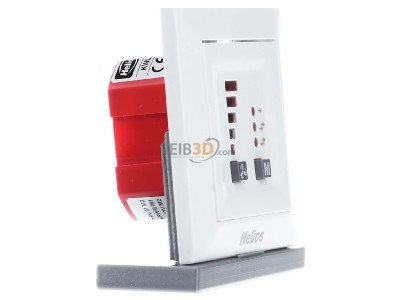 Ansicht links Helios KWL 45 BEU Bedienelement 5-Stufen, UP-Version 