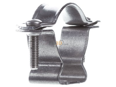 Ansicht links OBO ASL 733 36 A2 Abstandschelle mit Langloch 30-36mm 