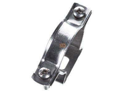 Ansicht oben rechts OBO ASL 733 36 A2 Abstandschelle mit Langloch 30-36mm 