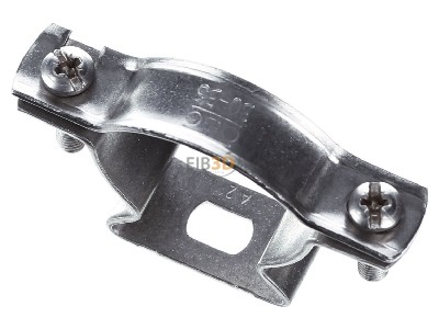 Ansicht oben hinten OBO ASL 733 36 A2 Abstandschelle mit Langloch 30-36mm 