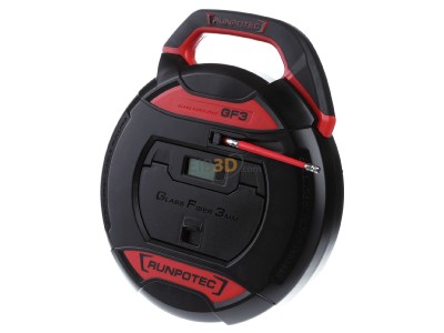 Frontansicht Runpotec 10195 GF3 Kabeleinziehwerkzeug 3 mm - 50 m 