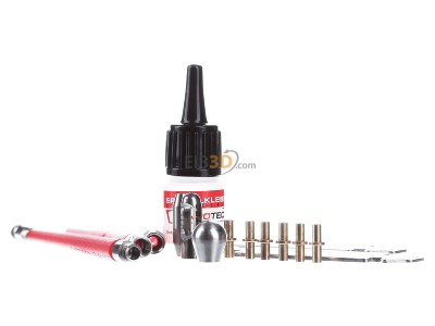 Frontansicht Runpotec 20819 Reparatur-Set GF3 Glasfaserstab 3 mm 