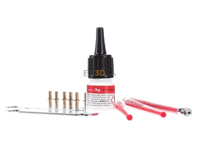 Ansicht hinten Runpotec 20819 Reparatur-Set GF3 Glasfaserstab 3 mm 