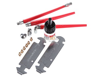 Ansicht oben rechts Runpotec 20819 Reparatur-Set GF3 Glasfaserstab 3 mm 