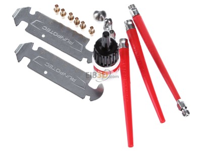Ansicht oben hinten Runpotec 20819 Reparatur-Set GF3 Glasfaserstab 3 mm 