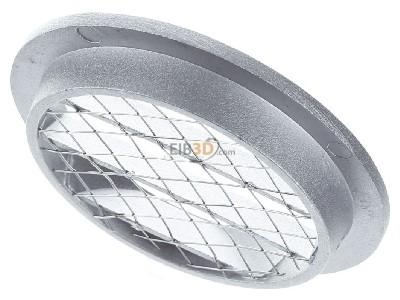 Top rear view Helios FGR  80 Protective grille for ventilator FGR 80
