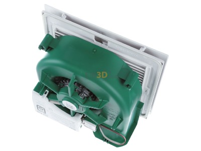Ansicht oben hinten Helios ELS NFC F Ventilatoreinsatz 7,5-100 cbm/h whlbar, 
